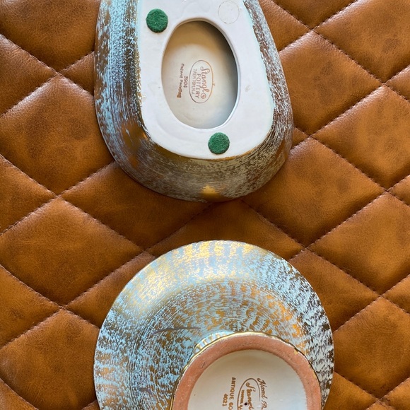 MIDCENTURY MODERN STANGL POTTERY ASHTRAY AND CANDYDISH - Picture 9 of 9